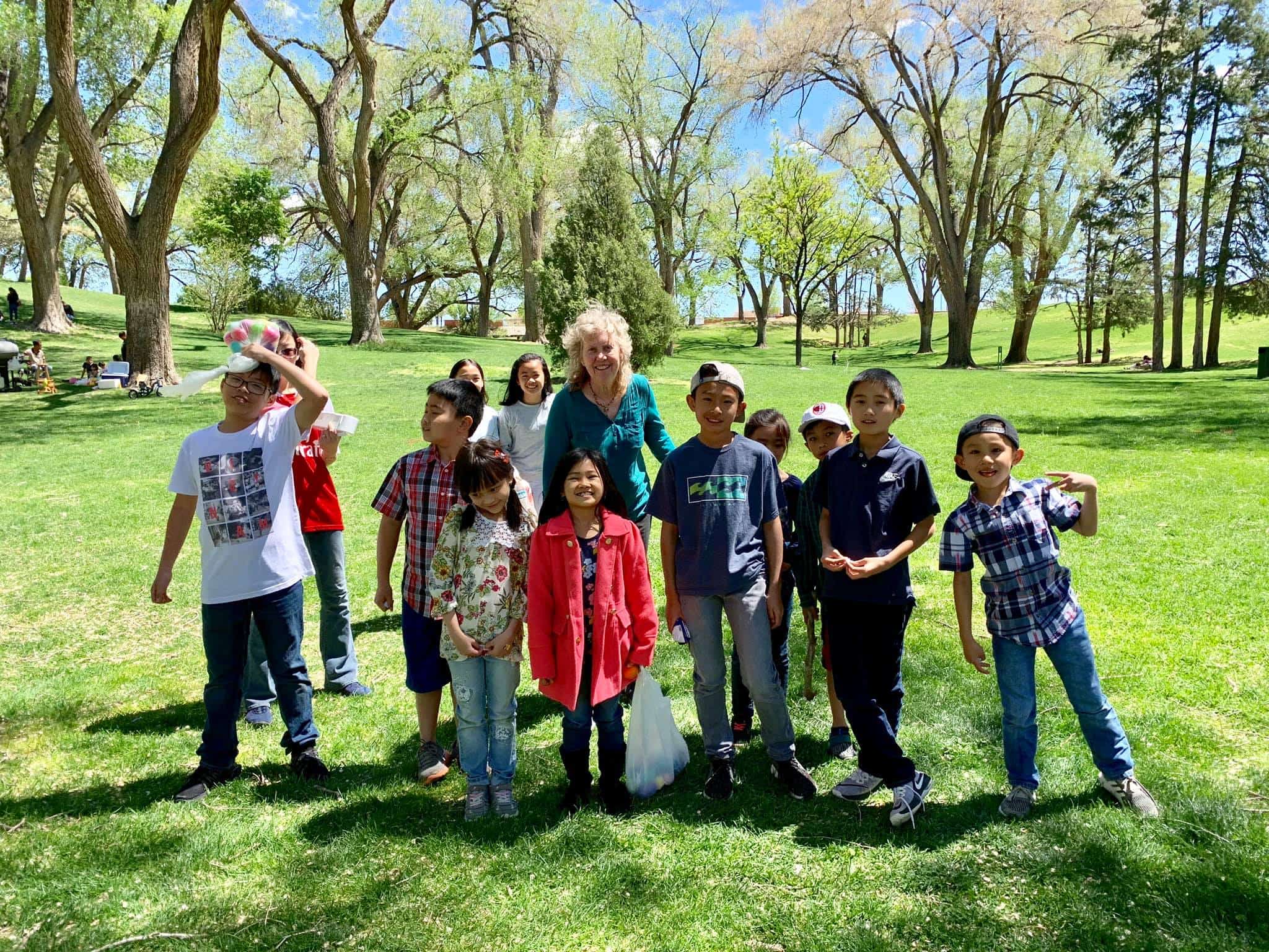 Children and leader at VBC Albuquerque